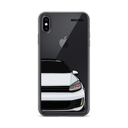 White MK6 Phone Case