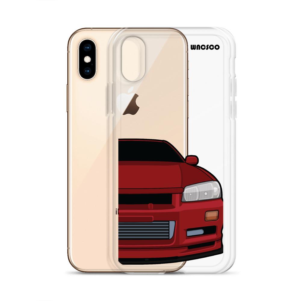 Red R34 Phone Case