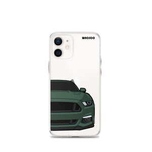 Темно-зеленый чехол для телефона S550