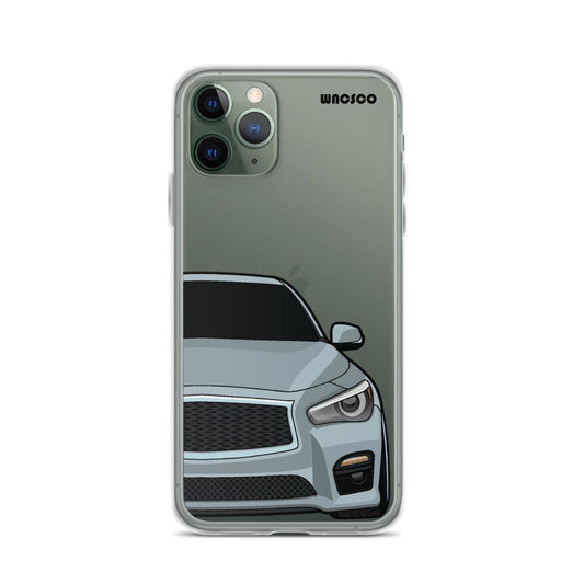 Silver V37 Phone Case