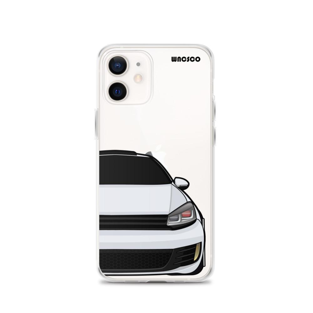 White MK6 Phone Case