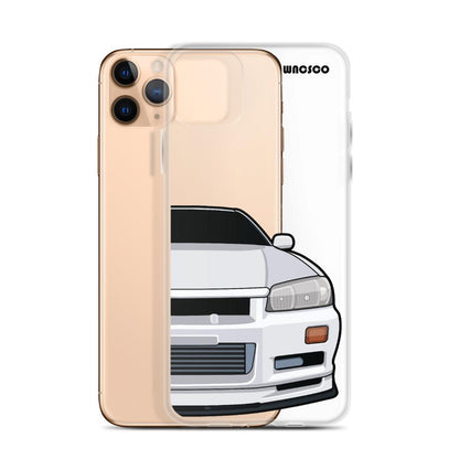 White R34 Phone Case