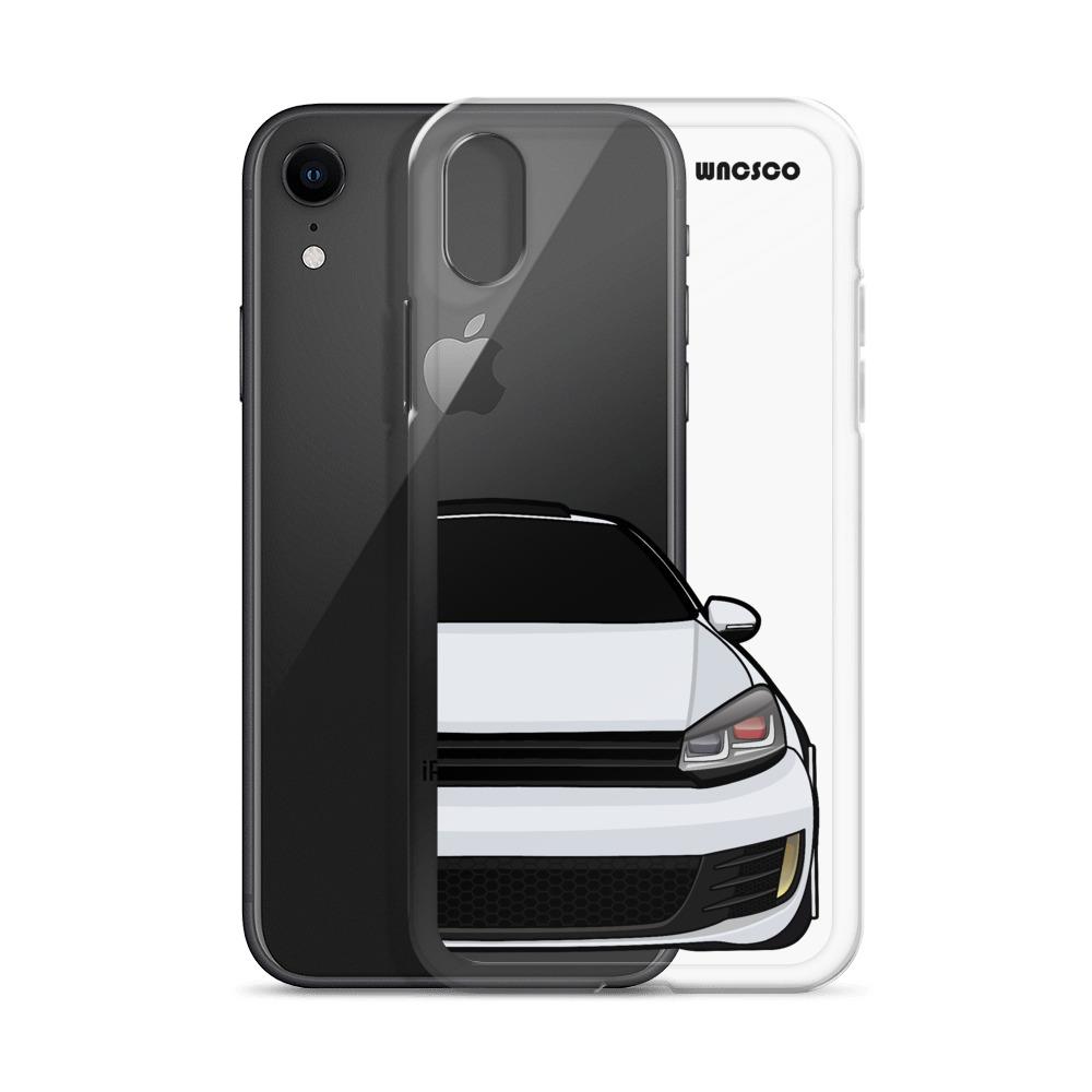 White MK6 Phone Case