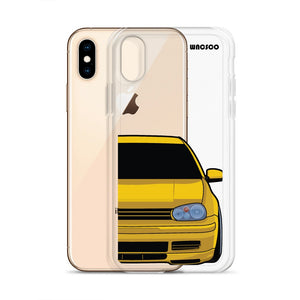黄色 MK4 iPhone 手机壳
