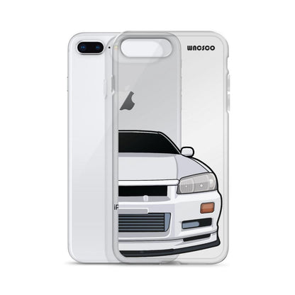 White R34 Phone Case