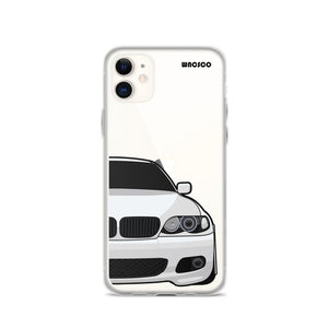 白色 E46 手机壳
