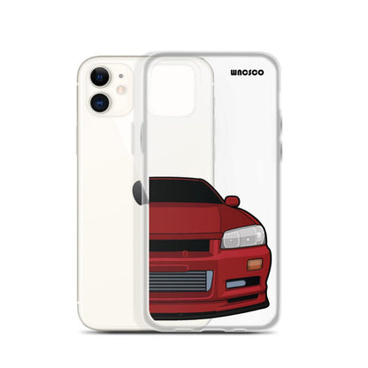 Red R34 Phone Case