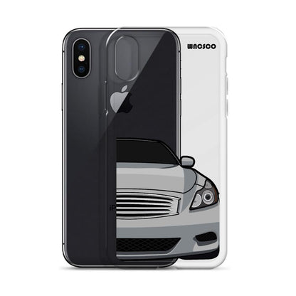 Silver V36 Phone Case