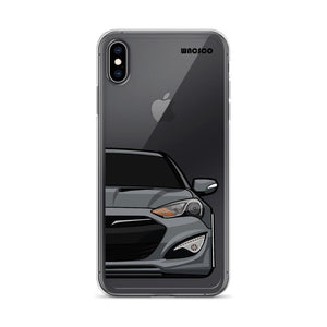 Серый чехол BK Facelift для iPhone