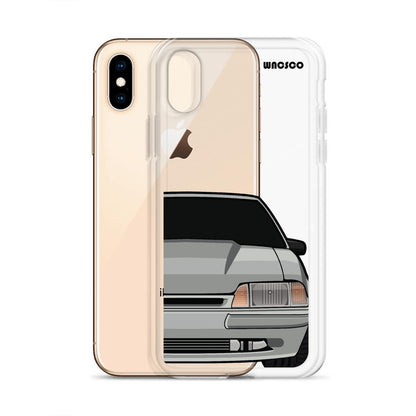 Silver Fox Body Phone Case