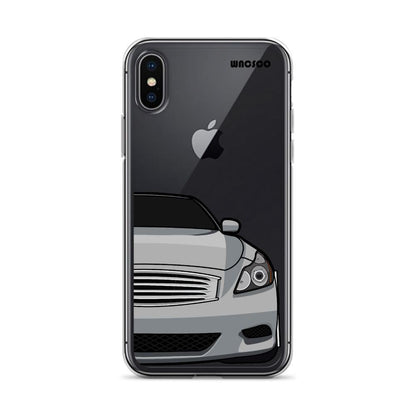 Silver V36 Phone Case