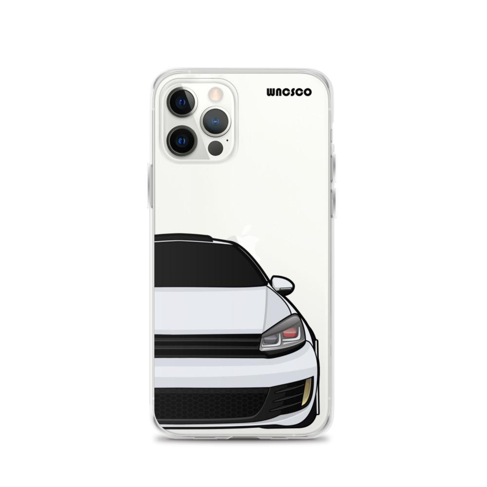 White MK6 Phone Case