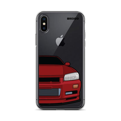 Red R34 Phone Case