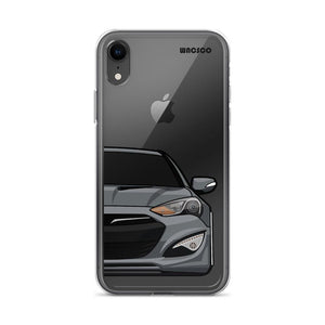 Серый чехол BK Facelift для iPhone
