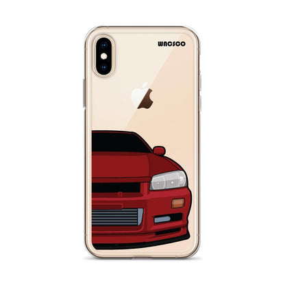 Red R34 Phone Case