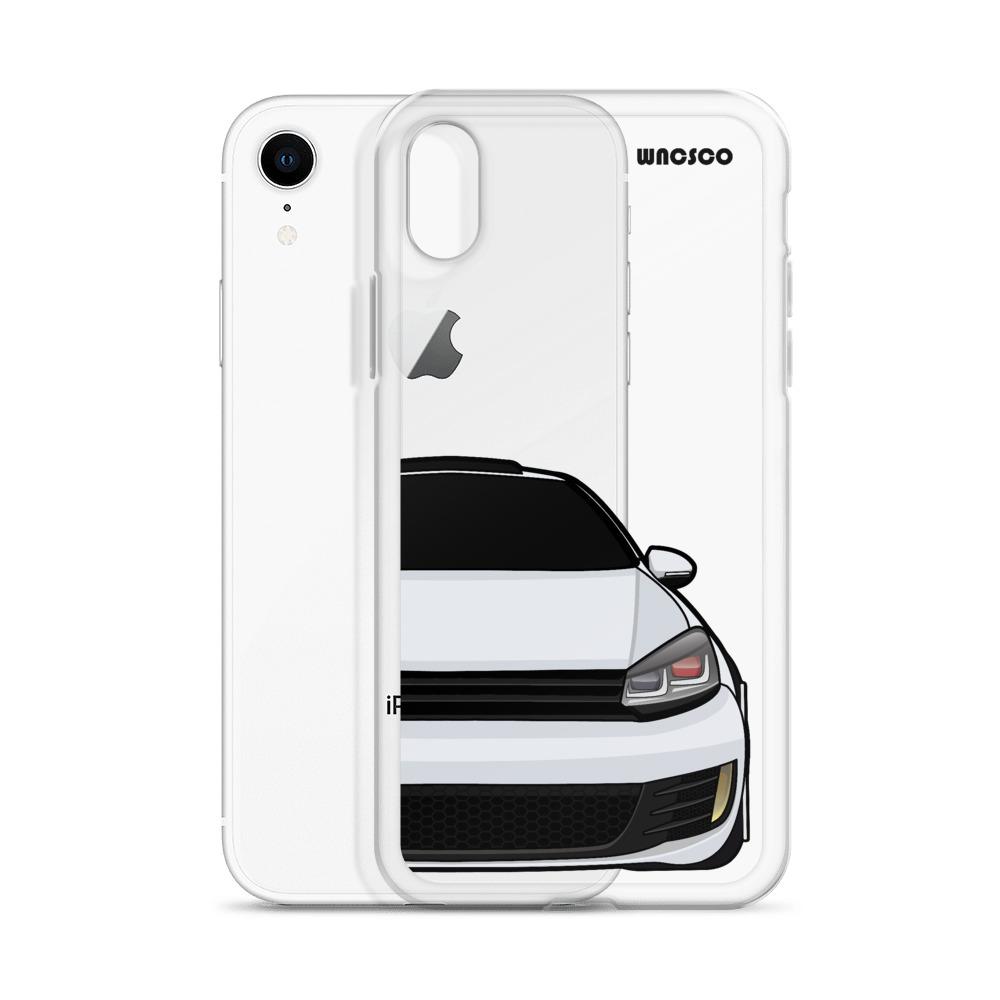 White MK6 Phone Case