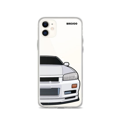 White R34 Phone Case