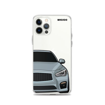 Silver V37 Phone Case