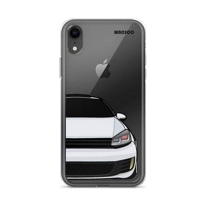 White MK6 Phone Case