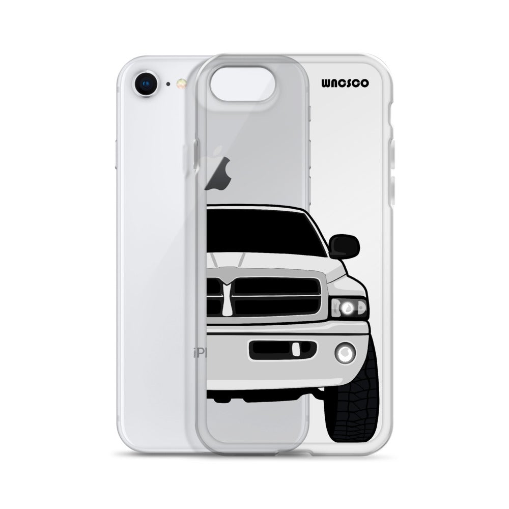 White BR/BE Phone Case