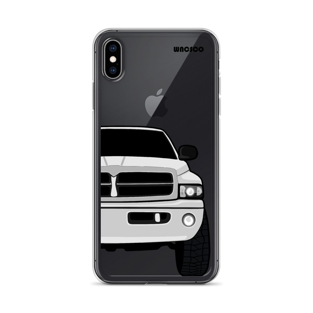 White BR/BE Phone Case