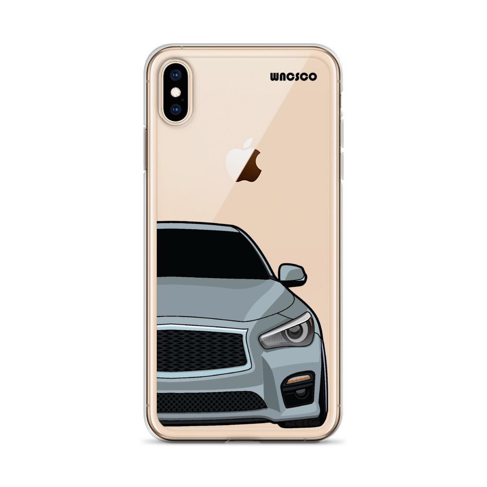 Silver V37 Phone Case