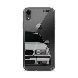Серый чехол для телефона E36