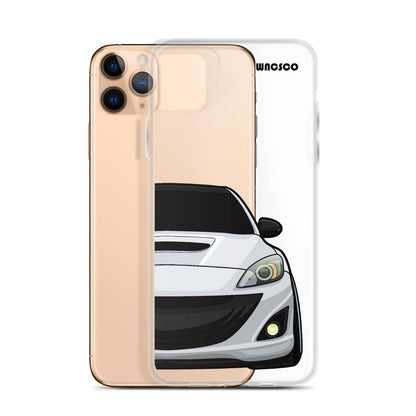 White BL Speed Phone Case