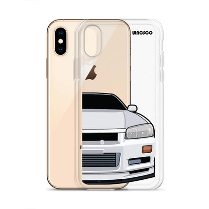 White R34 Phone Case