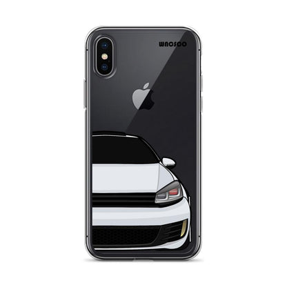 White MK6 Phone Case