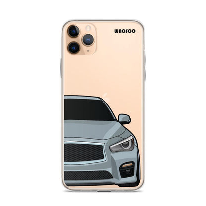 Silver V37 Phone Case