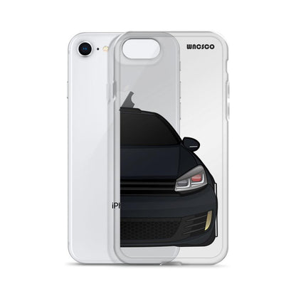 Carbon Steel MK6 iPhone 12 Pro Max Case (clearance)