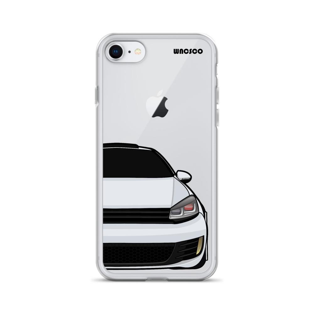 White MK6 Phone Case