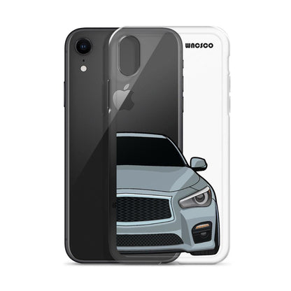 Silver V37 Phone Case