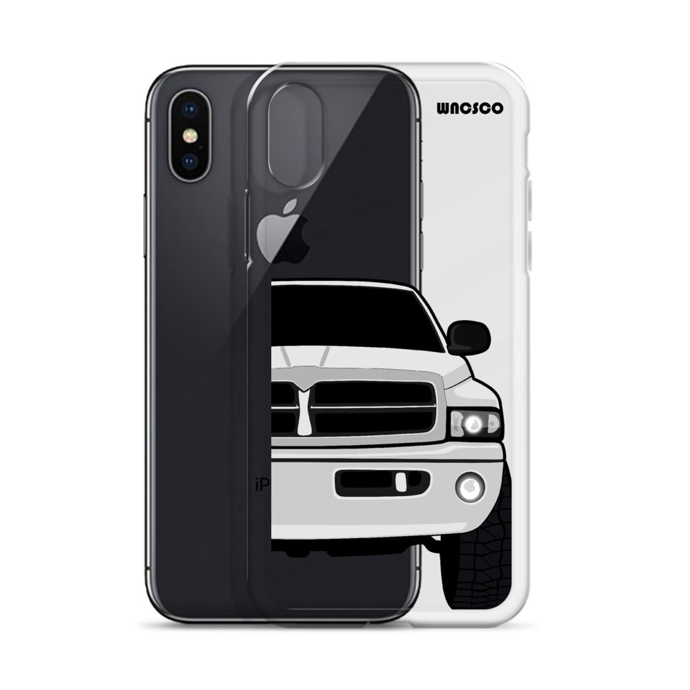 White BR/BE Phone Case