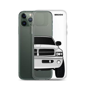 White BR/BE Phone Case