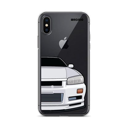 White R34 Phone Case