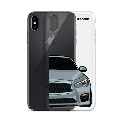 Silver V37 Phone Case