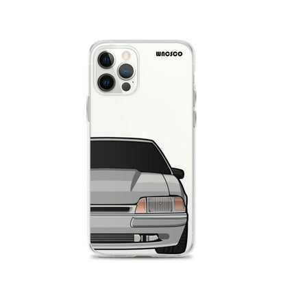 Silver Fox Body Phone Case