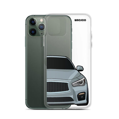 Silver V37 Phone Case