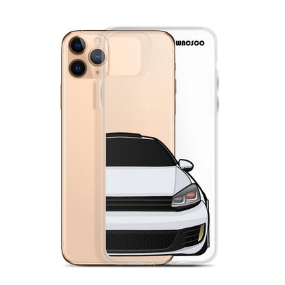 White MK6 Phone Case