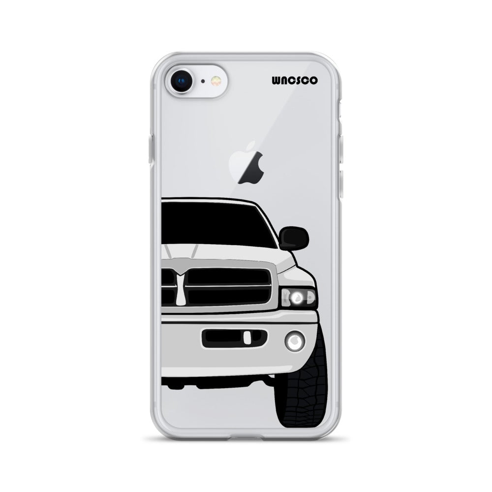 White BR/BE Phone Case