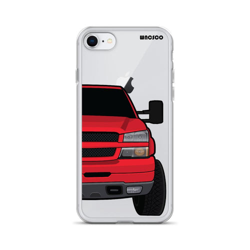 Red Cateye w/Tow Mirrors Phone Case