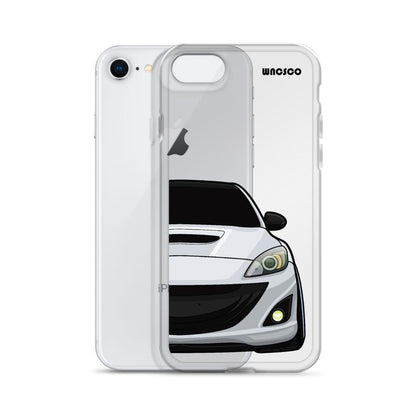 White BL Speed Phone Case