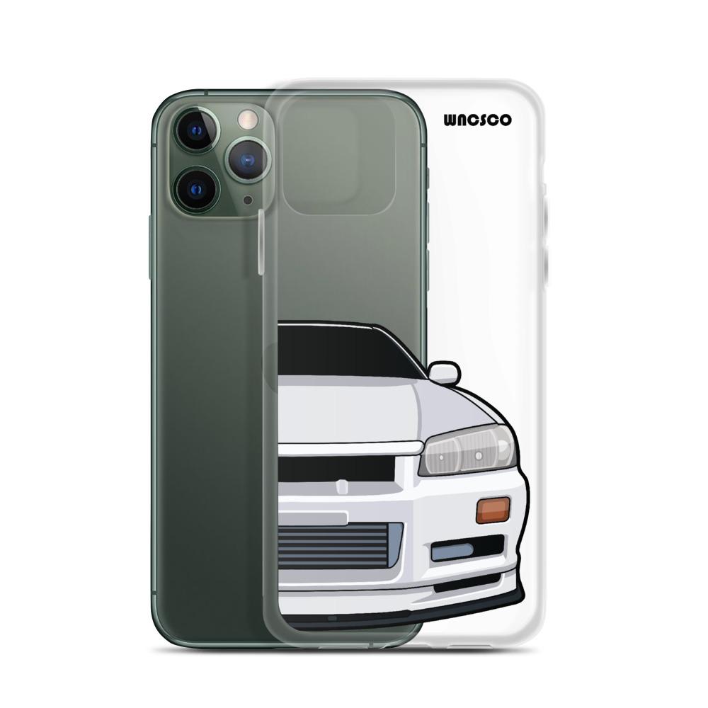 White R34 Phone Case