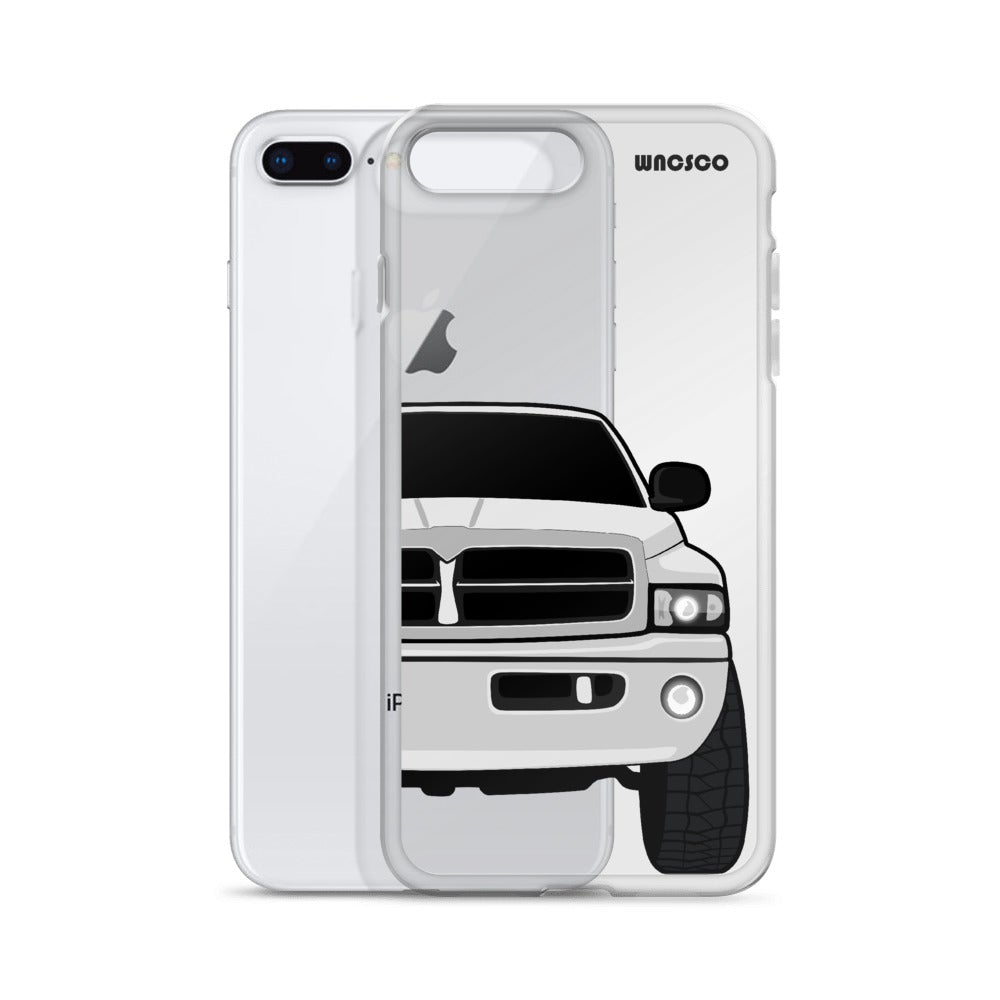 White BR/BE Phone Case