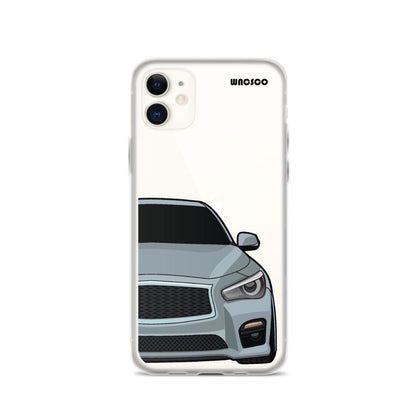 Silver V37 Phone Case