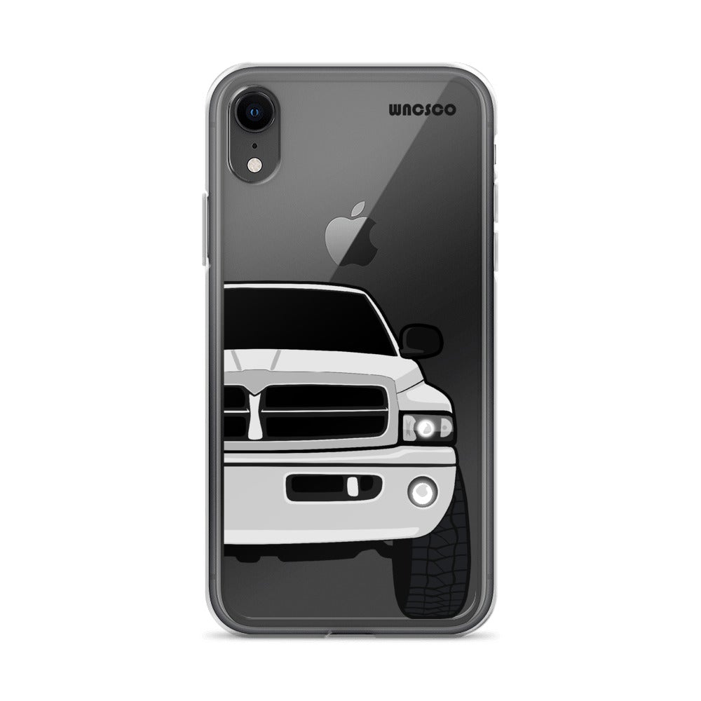 White BR/BE Phone Case