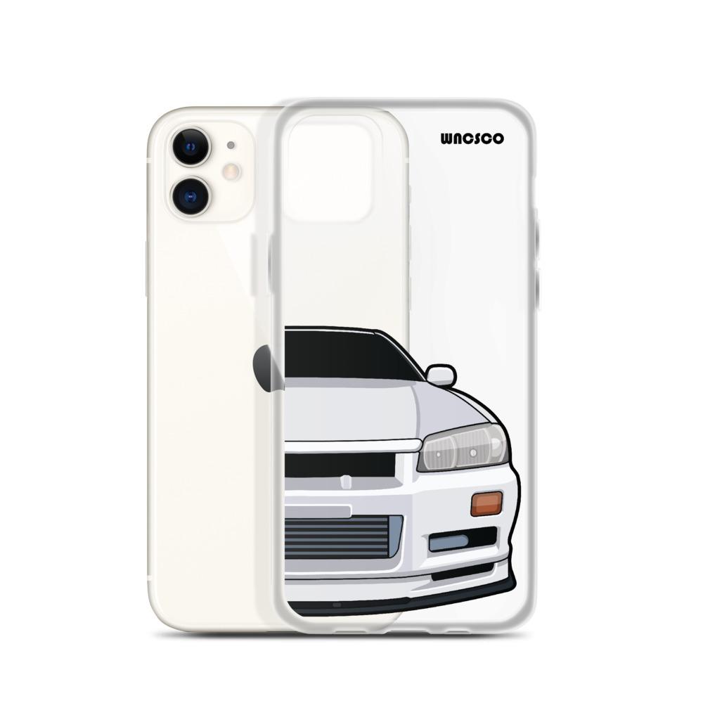 White R34 Phone Case