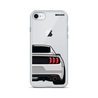 Silver S550 Rear Phone Case